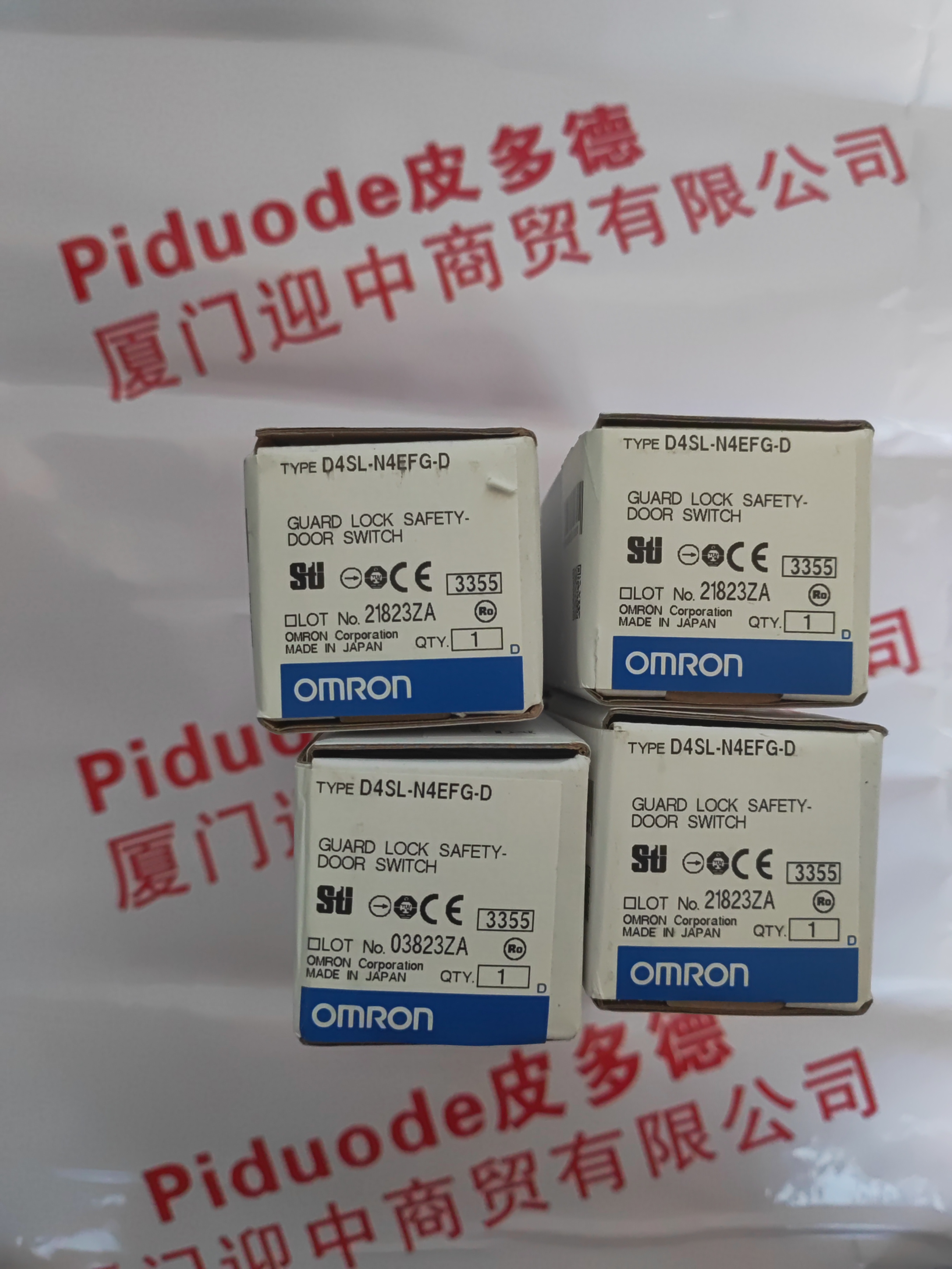 歐姆龍OMRON 安全門開(kāi)關(guān) D4SL-N4EFG-D DC24V 現(xiàn)貨全新